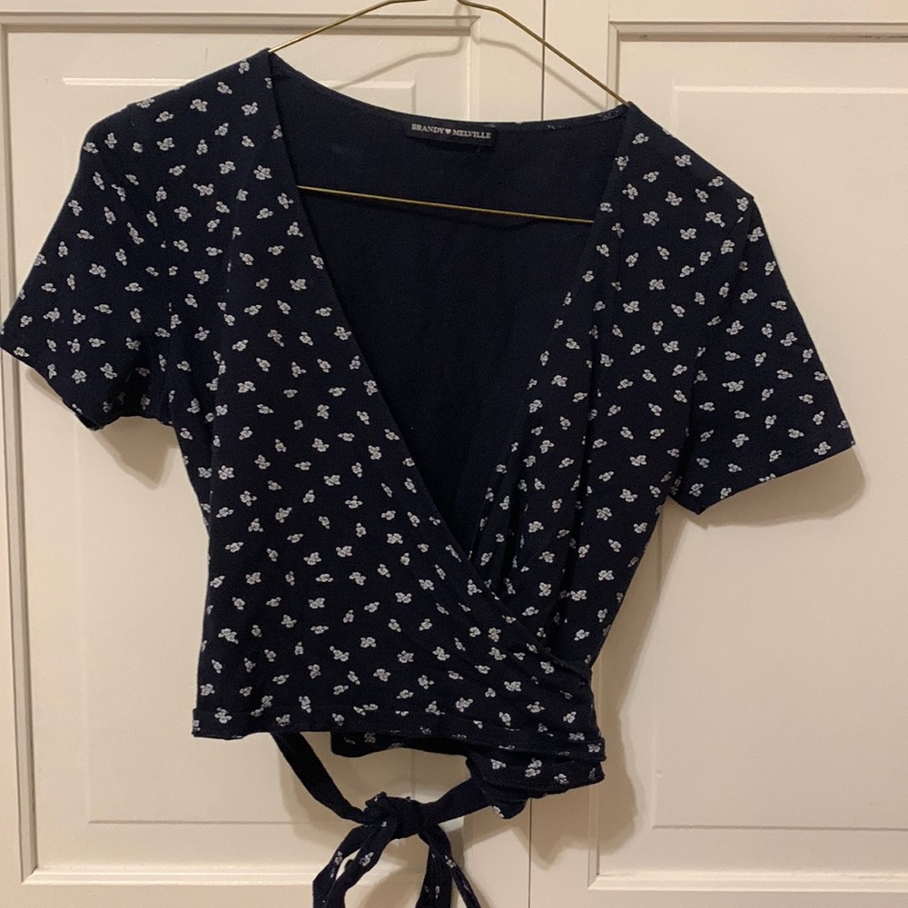 Brandy Melville Tie in Back Top